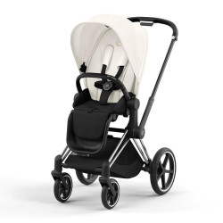 Cybex Priam V4 2in1, Off White Chrome Black Frame+ Cloud T as a gift Cybex Priam V4 2in1, Off White Chrome Black Frame+ Cloud T as a gift