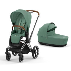 Cybex Priam V4 2in1, Leaf Green Rose Gold Frame Cybex Priam V4 2in1, Leaf Green Rose Gold Frame