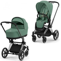 Cybex Priam V4 2in1, Leaf Green Chrome Black Frame Cybex Priam V4 2in1, Leaf Green Chrome Black Frame