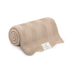 Бамбуковый Плед 80х100 Beige - Fir Бамбуковый Плед 80х100 Beige - Fir