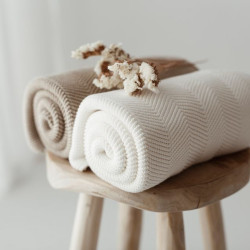 Bambusa Pleds 80х100 Light  Beige - Fir Bambusa Pleds 80х100 Light  Beige - Fir