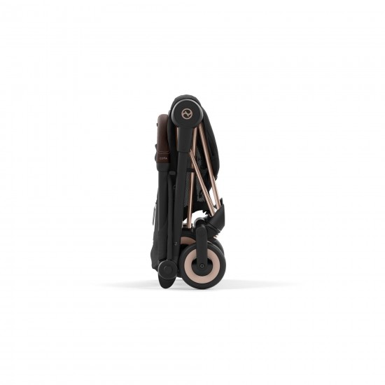 Cybex Coya stroller Sepia Black, Rose Gold Frame