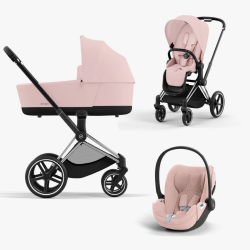 Cybex Priam V4 3 in 1, Peach Pink Cybex Priam V4 3 in 1, Peach Pink