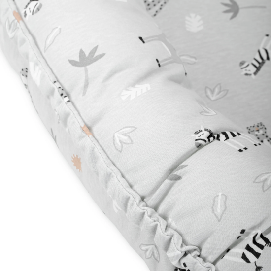 Jersey cuddle nest NIDO Savanne Grau