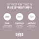 Bibs Knupīšu Komplekts BIBS Anatomical Ivory / Blush 0-6/6-18 M