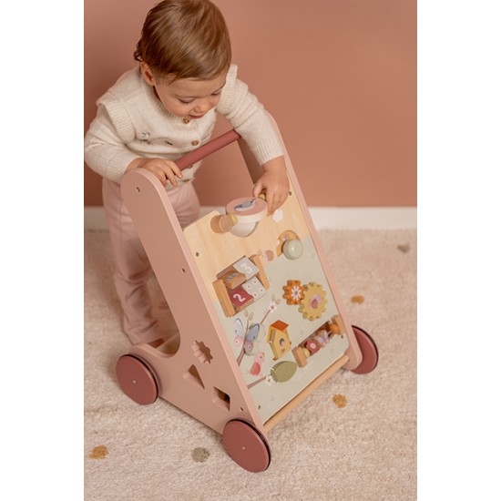Multi-activity baby Walker "Flowers and Butterlies"