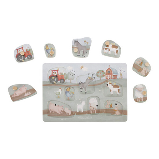 Little Dutch wooden playboard "Little Farm"