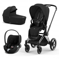 Cybex Priam V4 3 in 1 Sepia Black, Chrome Black Frame Cybex Priam V4 3 in 1 Sepia Black, Chrome Black Frame