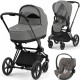 Cybex Priam V4 3 in 1, Mirage Grey, Matt Black Frame