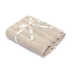 BAMBOO BLANKET 80X100 light beige - FEATHER BAMBOO BLANKET 80X100 light beige - FEATHER