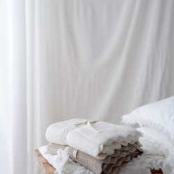 Bambusa Pleds 80х100 Light Beige - Feather Bambusa Pleds 80х100 Light Beige - Feather