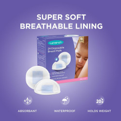 Lansinoh Disposable Nursing Pads 60pcs Violet Lansinoh Disposable Nursing Pads 60pcs Violet