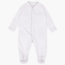 Livly Bunny Simplicity Footie White Livly Bunny Simplicity Footie White