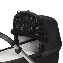 Dooky Universal Cover Romantic Leaves Black Dooky Universal Cover Romantic Leaves Black