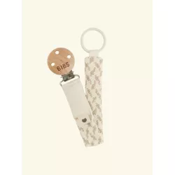 BIBS knupīša turētājs Pacifier Clip - Ivory/Vanilla BIBS knupīša turētājs Pacifier Clip - Ivory/Vanilla