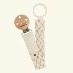 BIBS Pacifier Clip - Ivory/Vanilla BIBS Pacifier Clip - Ivory/Vanilla