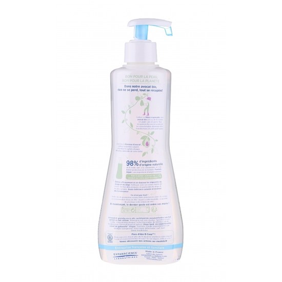 Attīrošs ūdens ķermenim un sejai - Mustela Cleansing Water No-Rinsing With Avocado (500ml)