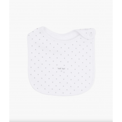Livly Lacīte Saturday Bib White/Silver Dots Livly Lacīte Saturday Bib White/Silver Dots