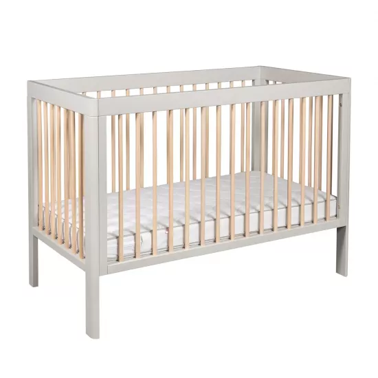 Bērnu Gultiņa Lukas Duo Soft Grey/Wax Troll Nursery