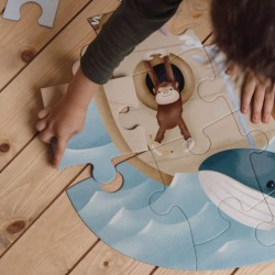 Little Dutch Floor Puzzle XL "Noahš Ark" FCS Little Dutch Floor Puzzle XL "Noahš Ark" FCS