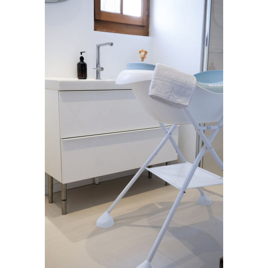 Beaba vannas un pārtinamā galdiņa statīvs (White)