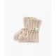 Kašmira zeķes Livly Cable Knit Cashmere Footies Beige