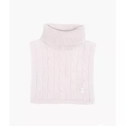 Cable Knit Cashmere Scarf Light Mauve, One Size Cable Knit Cashmere Scarf Light Mauve, One Size
