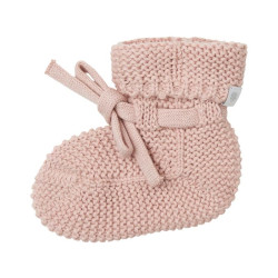 Noppies Unisex Booties knit Nelson Rose Smoke Noppies Unisex Booties knit Nelson Rose Smoke