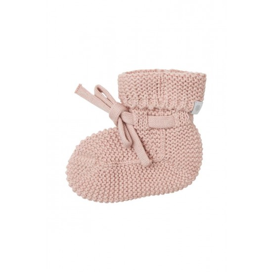 Noppies Unisex Booties knit Nelson Rose Smoke