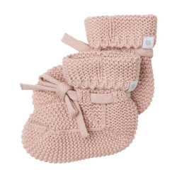 Noppies Unisex Booties knit Nelson Rose Smoke Noppies Unisex Booties knit Nelson Rose Smoke