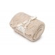 Dabīgas Merino vilnas pleds Warm Beige Swaddle - Premium Collection