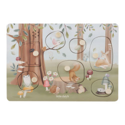 Little Dutch Wooden sound puzzle ´Forest Friends´ FSC Little Dutch Wooden sound puzzle ´Forest Friends´ FSC