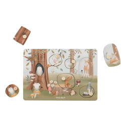 Little Dutch Wooden sound puzzle ´Forest Friends´ FSC Little Dutch Wooden sound puzzle ´Forest Friends´ FSC