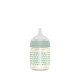 Bonhomia 120 ml stikla barošanas pudele ar SX Pro Slow Flow Knupi (Mint)
