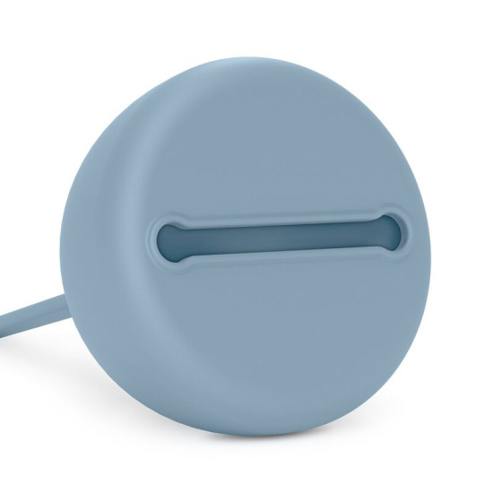Colour Essence silicone soother holder Blue