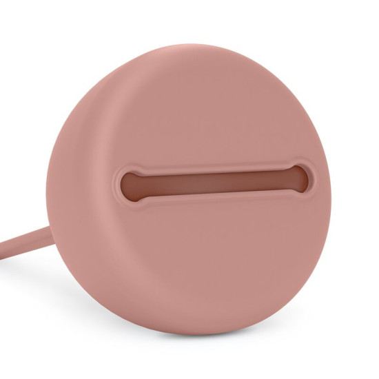 Colour Essence silicone soother holder Pink