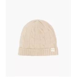 Bērnu cepure Livly Cable Knit Hat Beige, 100% Kašmirs Bērnu cepure Livly Cable Knit Hat Beige, 100% Kašmirs