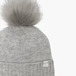 Cashmere Baby Hat Grey Cashmere Baby Hat Grey