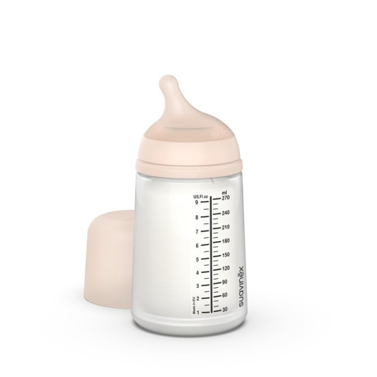 Zero.zero barošanas pudele pret kolikām FAIR 270 ML - Medium Flow