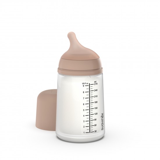 Zero.zero Anti-colic Feeding Bottle MEDIUM 270 Ml - Medium Flow