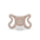ZERO.ZERO symmetrical soother 0/6m Almond