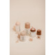 ZERO.ZERO symmetrical soother 0/6m Almond