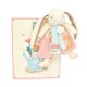 Doudou knupja klips - Rabbit Chiboulette - 19 cm