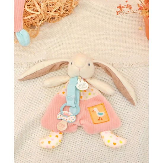 Doudou knupja klips - Rabbit Chiboulette - 19 cm