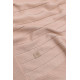 Bamboom плед knitted stripes - Pink 04