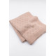 Bamboom pleds openwork Knitted - Pink 04