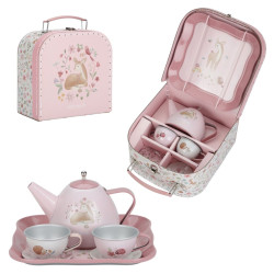 Little Dutch Tea Set In Suitcase ´Fairy Garden´ Little Dutch Tea Set In Suitcase ´Fairy Garden´