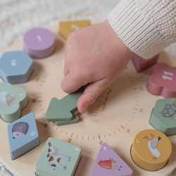 Little Dutch Puzzle Clock  FSC Little Dutch Puzzle Clock  FSC