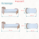 Ingvart Oval Transformer Fly Bed (Velour Grey)