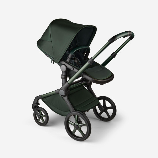 Bugaboo Fox 5 ratu komplekts Noir Limited Edition Midnight Green